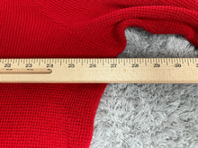 Load image into Gallery viewer, Lauren Ralph Lauren Sweater Womens 3X Red Waffle Knit Cowl Neck Plus Ladies
