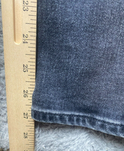 Load image into Gallery viewer, J Crew Jeans Womens 25x27 Black Whiskered 8" Toothpick Super Skinny Denim Ladies
