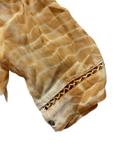 Load image into Gallery viewer, Free People Shirt Womens Small Tie Dye Oversized Lagenlook Boxy Viscose Boho
