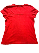 Load image into Gallery viewer, POLO Jeans Co Ralph Lauren Shirt Womens Small Red USA American Flag Ladies
