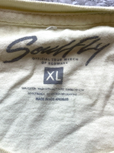 Load image into Gallery viewer, Soulfly Shirt Adult Extra Large Pale Yellow Rod Wave Gone Till November Tour
