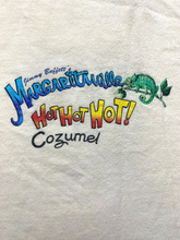 Load image into Gallery viewer, VTG Jimmy Buffet Margaritaville Shirt Adult 2XL XXL Pale Yellow Hot Cozumel Mens

