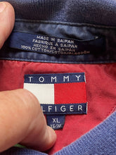 Load image into Gallery viewer, VTG Tommy Hilfiger Shirt Adult Extra Large Hunter Green Navy Rugby Golf Polo Men
