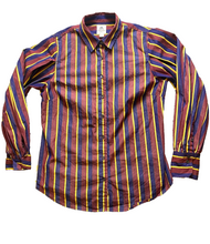 Load image into Gallery viewer, J Crew Thomas Mason Shirt Womens Small Brushpopper Striped Button Up Casual Lady
