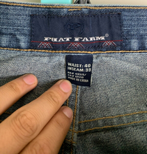 Load image into Gallery viewer, Phat Farm Jeans Adult 40x33 Blue Straight Leg Hip Hop Skater Baggy Denim Mens

