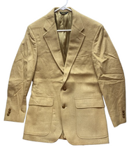 Load image into Gallery viewer, Bespoke Sport Coat Mens 40 Butterscotch Single Breasted Camel Hair Suit Blazer
