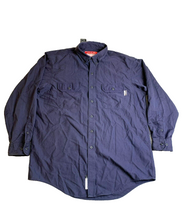 Load image into Gallery viewer, Riverside Shirt Adult Extra Large Navy Protective Apparel Flame Resistant Mens
