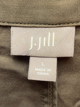 Load image into Gallery viewer, J Jill Jacket Womens Large Spandex Single Breasted Tunic Oversized Coat Blazer

