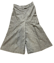 Load image into Gallery viewer, Lord &amp; Taylor Pants Womens 27x17 Gray Wool Wide Leg Dudley Capri Cropped Ladies
