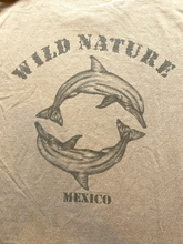 Load image into Gallery viewer, VTG Riviera Maya Shirt Adult Medium Brown Dolphin Wild Nature Single Stitch 90s
