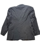Load image into Gallery viewer, Giorgio Bissoni Suit Coat Mens 49 Black Single Breasted 100% Wool Sport Blazer
