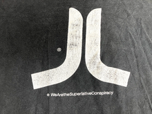 Load image into Gallery viewer, WeSC Shirt Adult Large Black Icon Superlative Conspiracy Streetwear Skater Mens
