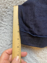 Load image into Gallery viewer, Liverpool Shorts Womens 24W (27x5.5) Midnight Blue Denim The Trouser Cuffed Plus
