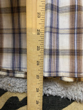 Load image into Gallery viewer, Roper Shirt Adult Extra Large Brown Blue Checkered Pearl Snap Western Cowboy Men
