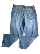 Load image into Gallery viewer, Phat Farm Jeans Adult 40x33 Blue Straight Leg Hip Hop Skater Baggy Denim Mens

