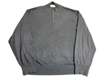 Load image into Gallery viewer, Orvis Sweater Adult 2XL XXL Black 1/4 Zip High Neck Outerwear Pullover Mens
