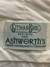 Load image into Gallery viewer, Gitman Bros Shirt Adult 16/33 Ivory Button French Cuffs Pinpoint Oxford Mens
