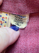 Load image into Gallery viewer, Vintage Funky &amp; Groovy Threads Shirt Adult Extra Large Button Up Kennington Mens
