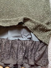 Load image into Gallery viewer, Anthropologie Altar&#39;d State Dress Women Medium Forest Green Tunic Lagenlook Lady
