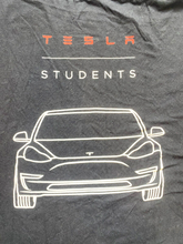 Load image into Gallery viewer, Tesla Shirt Adult 2X Black Students Performance Electric Car Crewneck Plus Mens
