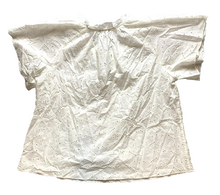 Load image into Gallery viewer, Rails Shirt Womens Medium Ivory Eyelet Oversized Boho Peasant Hippie Blouse Lady
