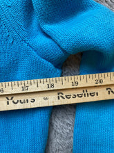 Load image into Gallery viewer, Pendleton Sweater Womens Small Blue Button Front Cardigan Woolen Mills Oversized
