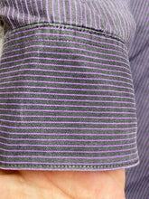 Load image into Gallery viewer, John Varvatos Shirt Adult 15 32/33 (Small) Purple Slim Fit Button Up USA Mens
