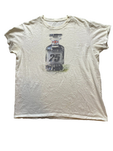 Load image into Gallery viewer, Yorkshire Grit Shirt Adult Large Ivory Apothecary Bottle Wilson Streetwear Mens
