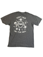 Load image into Gallery viewer, Cisco Shirt Adult Medium Charcoal Gray Keep Calm TAC Has Your Back Mens
