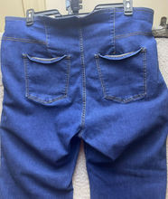 Load image into Gallery viewer, Knox Rose Jeans Womens 20x30 Blue Denim Rayon Spandex Stretch Flared Boho
