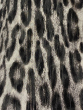 Load image into Gallery viewer, Michael Kors Shirt Womens Small Black Leopard Print Animal Shirt Beaded Lady NWT
