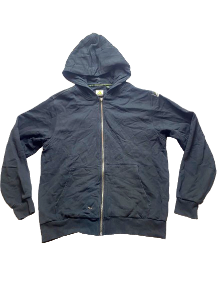 Adidas Sweatshirt Adult Medium Black Equipment EQT-125 Full Zip Hoodie Mens