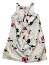 Load image into Gallery viewer, Lauren Ralph Lauren Dress 12 Extra Large White AOP Crepe Sheath Peasant Stretch
