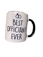 Load image into Gallery viewer, Wedding Officiant Gift Coffee Mug Cup Ceramic Thank You Marry Married
