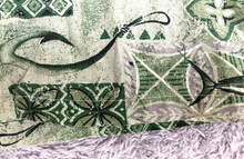Load image into Gallery viewer, Howie Shirt Adult Extra Large Green Button Up AOP Ocean Fish Hawaiian Aloha Mens
