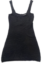 Load image into Gallery viewer, Free People Dress Womens Small Black Tank Back Button FP Beach Viscose Mini

