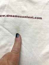 Load image into Gallery viewer, VTG Apple Shirt Adult Large Beige Dreams TV Ads Contest RARE 90s Tech Nerd Mens
