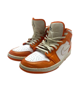 Load image into Gallery viewer, Nike Air Jordan Shoes Mens 9 Orange White 1 Mid SE Electro DM3531-800 Syracuse
