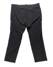 Load image into Gallery viewer, Eileen Fisher Pants Womens 36x24 Black Flat Front Straight Leg Petite Ladies
