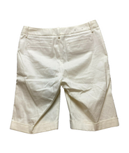 Load image into Gallery viewer, Banana Republic Shorts Womens 6 (33x10) Ivory Martin Fit Stretch Spandex Ladies
