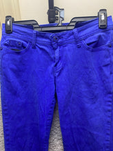 Load image into Gallery viewer, Apollo Jeans Womens 9 (31x29) Blue Spandex Stretch Tapered 5 Pockets Casual Lady
