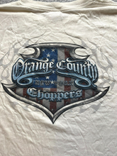 Load image into Gallery viewer, Vintage Orange County Choppers Shirt Adult Extra Large White New York Flag Mens
