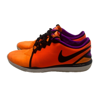 Load image into Gallery viewer, Nike Shoes Womens 9.5 Orange Black Lace Up Running Athletic Trainers Lunarlon
