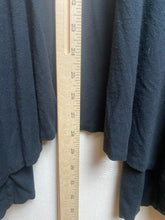 Load image into Gallery viewer, J Jill Sweater Womens Extra Large Black Open Front Cardigan Oversized Tunic
