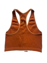 Load image into Gallery viewer, Free People FP Movement Shirt Womens Large Brownish Red Racerback Crop Stretch
