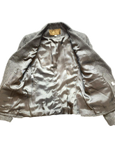 Load image into Gallery viewer, Saville Suit Coat Womens 6 Gray Single Breasted Wool Blend Blazer Ladies
