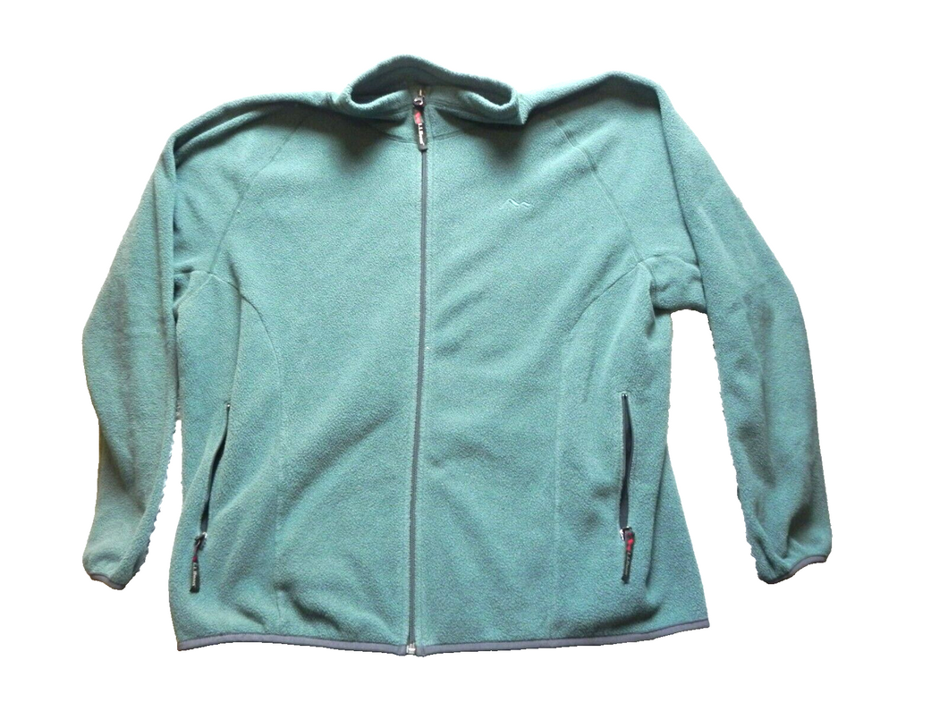 LL Bean Jacket Adult Extra Large Outdoors Full Zip Fleece Pockets Sweater Mens
