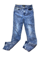 Load image into Gallery viewer, Judy Blue Jeans Womens 7/28 (28x26) Blue Denim Skinny Spandex Stretch Ladies

