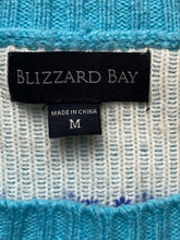 Load image into Gallery viewer, Blizzard Bay Dress Womens Medium Blue Ugly Christmas Sports Sweater Frosty #31
