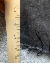 Load image into Gallery viewer, Pacsun Jeans Womens 26x27 Black Denim Destroyed Raw Hem Rayon Spandex Grunge
